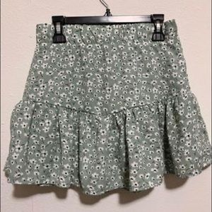 Potter’s Pot  Floral Skort Blue